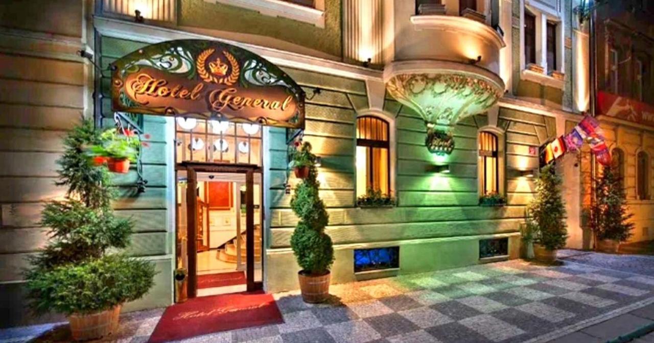 General Boutique Hotel & Wellness Praha Bagian luar foto